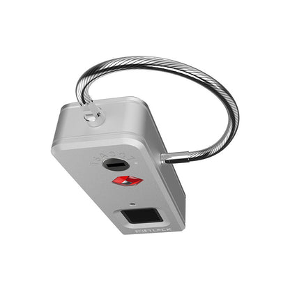 Outdoor Luggage Lock with Fingerprint Security System