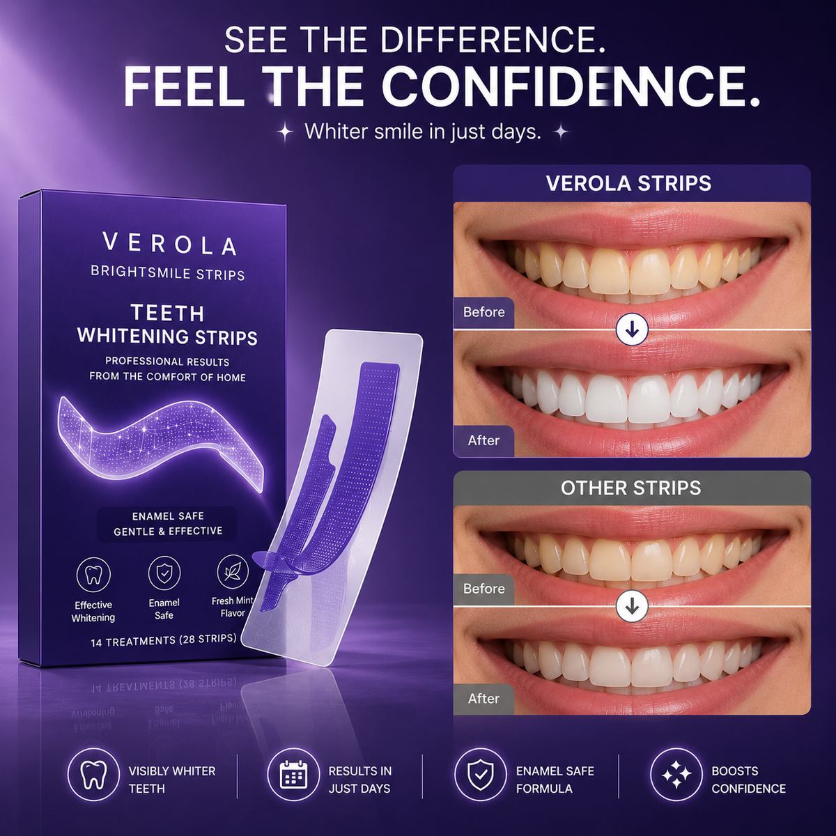 Verola BrightSmile Strips