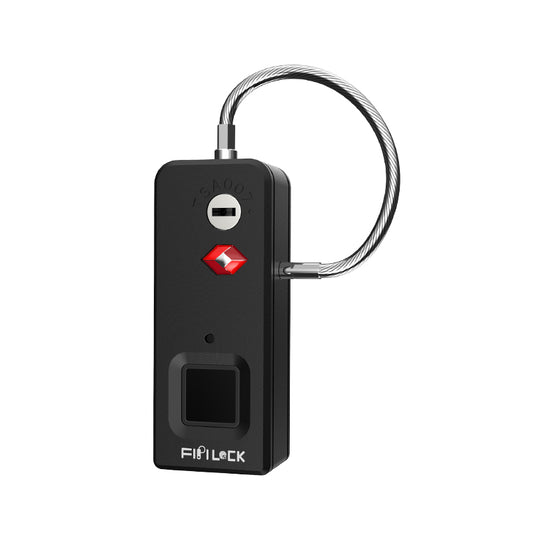 Outdoor Luggage Lock with Fingerprint Security System