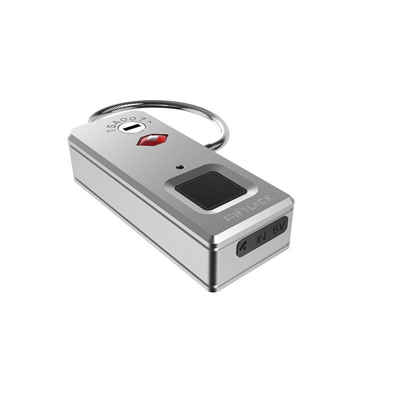 Outdoor Luggage Lock with Fingerprint Security System