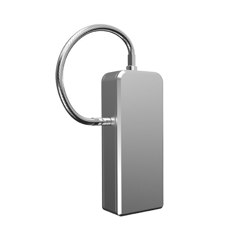 Outdoor Luggage Lock with Fingerprint Security System